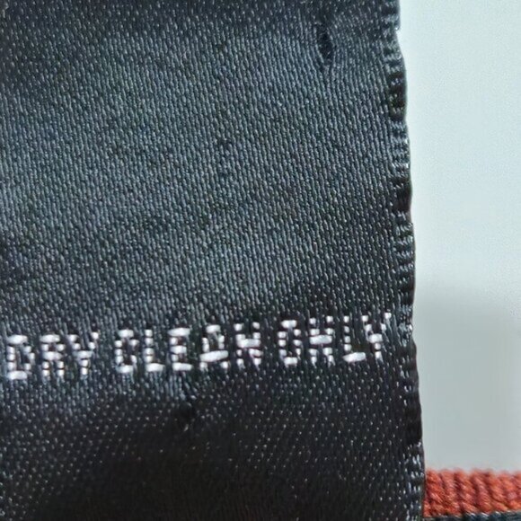 Cable & Gauge Knit Western Top Women XL Burnt Orange LS Suede Fringe V Neck Boho - Picture 11 of 14